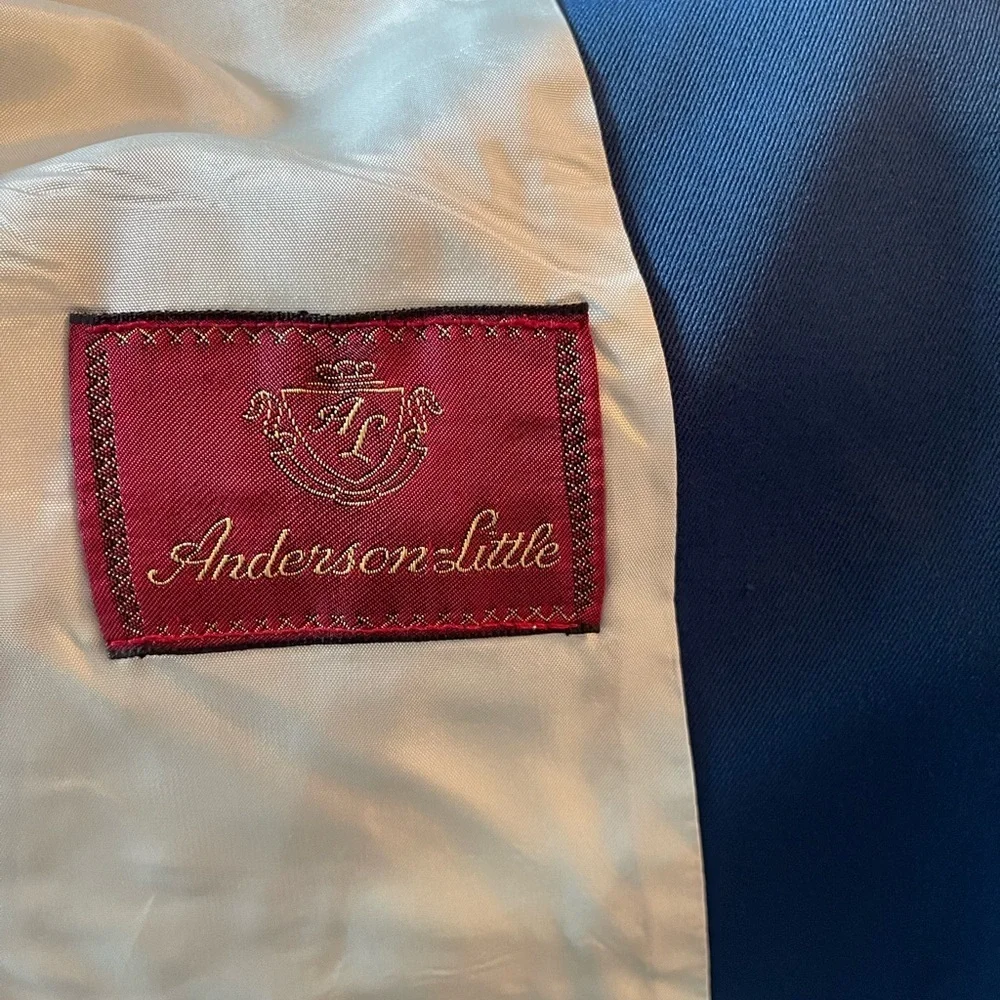 Anderson Little Men’s Vintage Blue Sports Coat Blazer Size 44